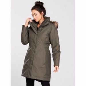 The North Face Green Arctic Parker Jacket Sz XL